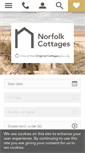 Mobile Screenshot of norfolkcottages.co.uk